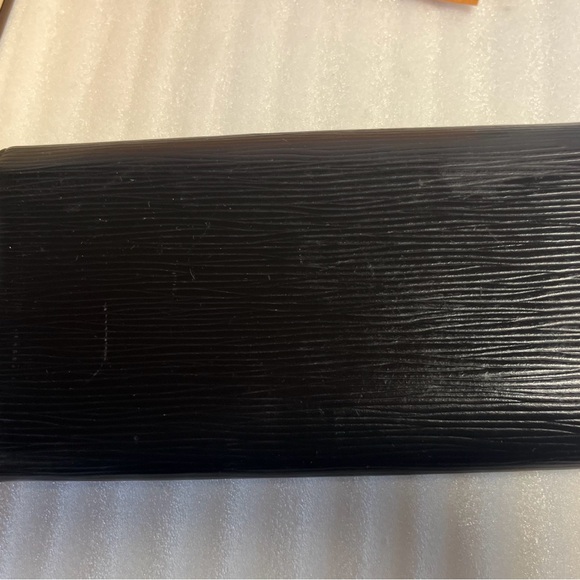 LV wallet & box Black Epi Louis Vuitton Long Wallet full inclusion - Picture 10 of 10